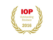 IOP Outstanding Reviewer 2016