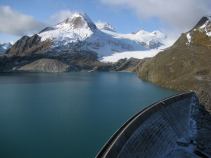 Photograph | The Gries lake and glaciers, Switzerland