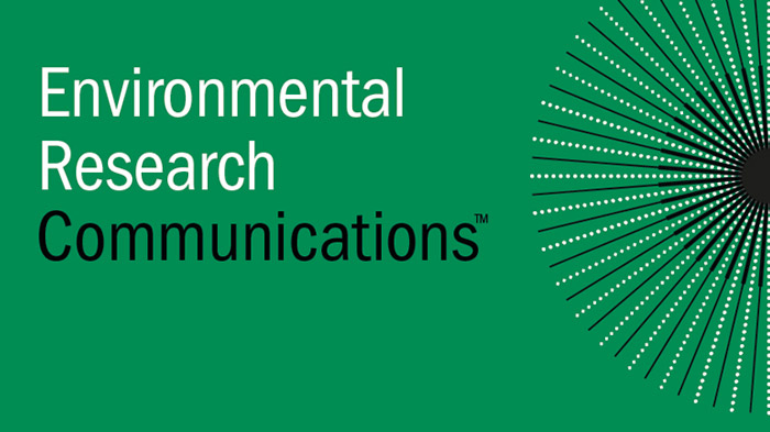 environmental research communications