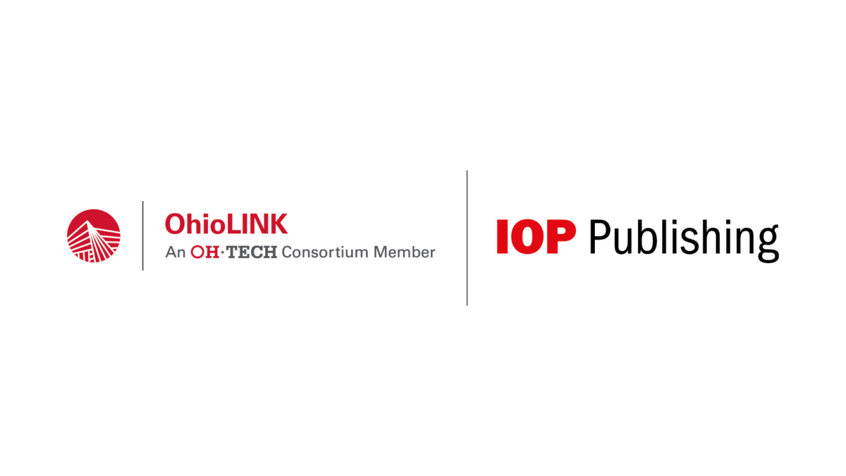 OhioLINK and IOP Publishing sign uncapped transformative agreement