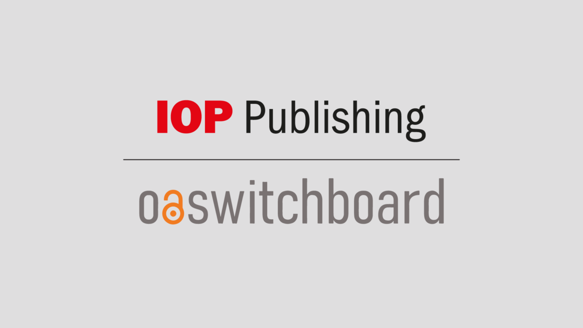 IOP Publishing unveils industry-leading feedback system for