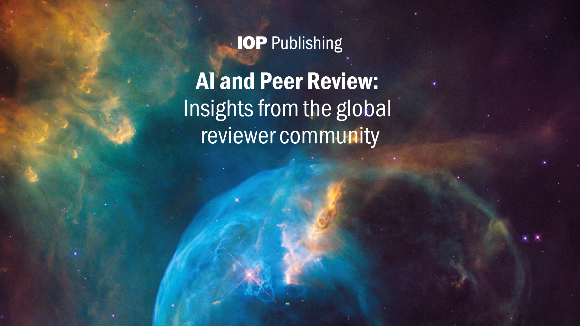 Peer Review and AI - Insights from the global reviewer community
