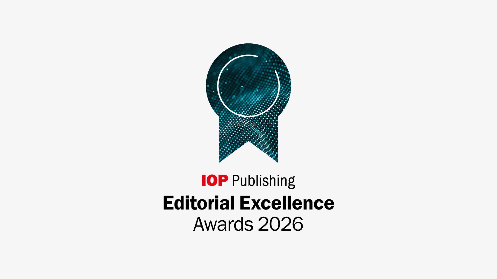 IOP Publishing launches new award to celebrate outstanding Editorial Board members