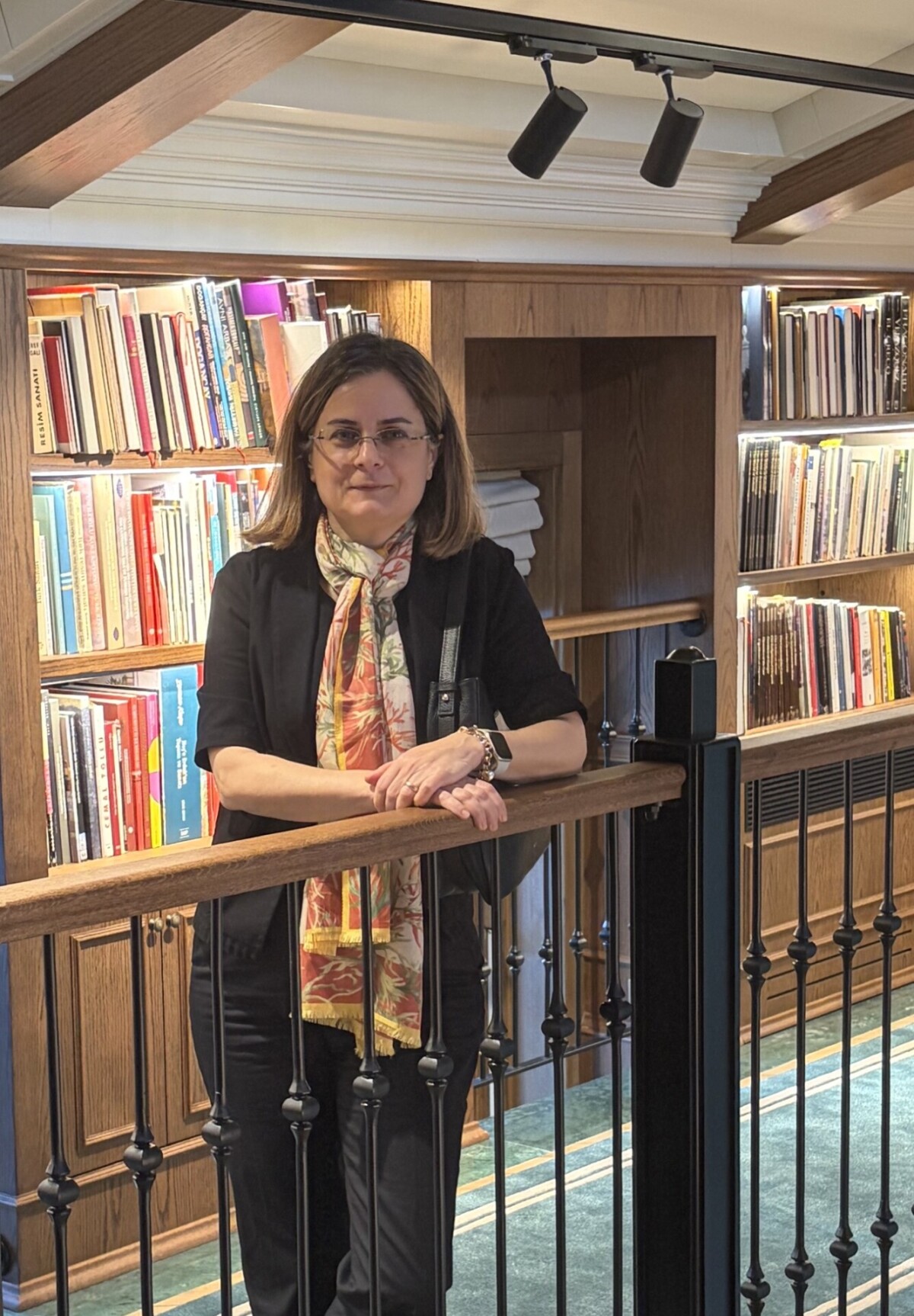Tuba Akbayturk, Library Director at Koç University, Turkey