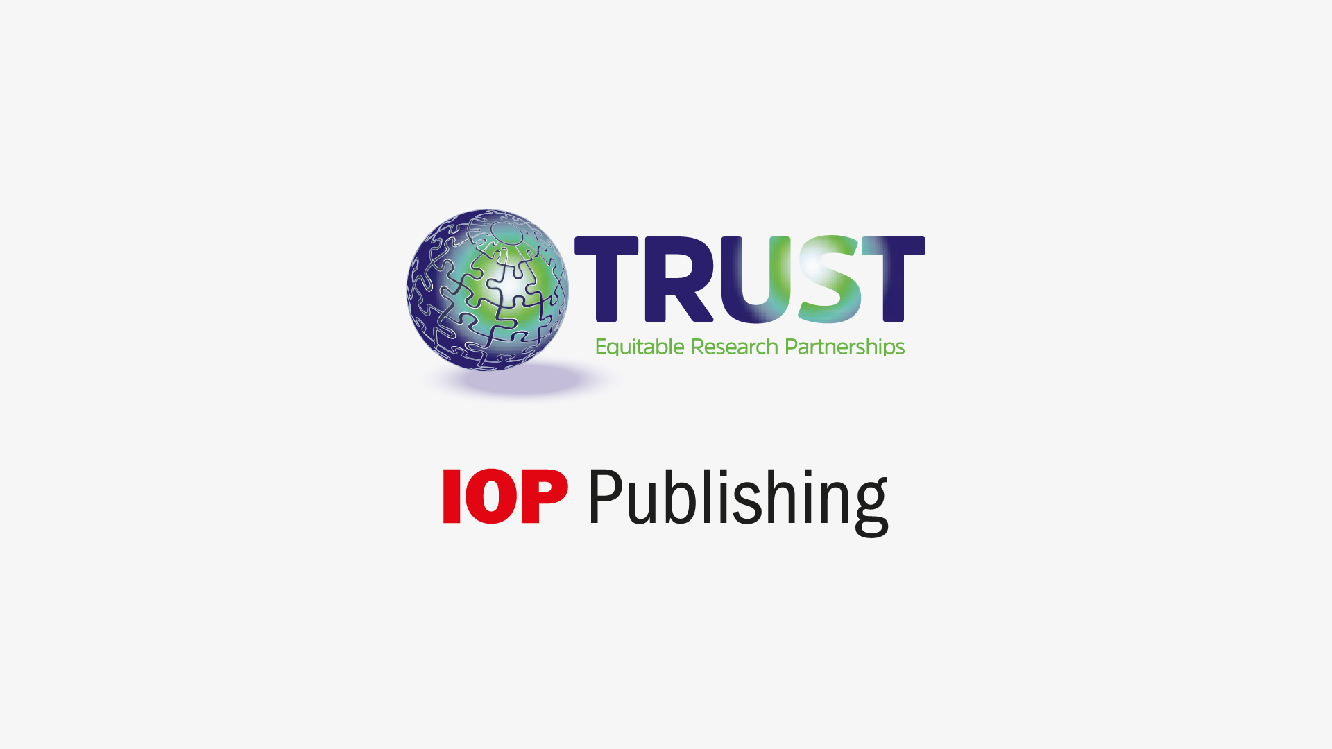 IOP Publishing signs up to the TRUST Code
